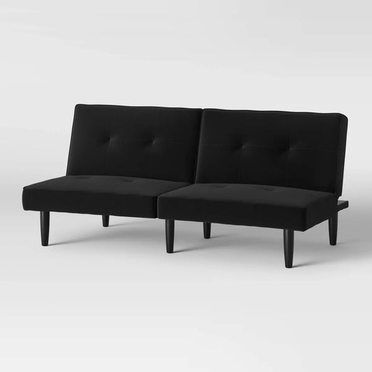 Futon Sofa Black