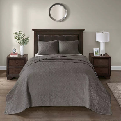 Queen Vancouver Reversible Bedspread Set - Madison Park