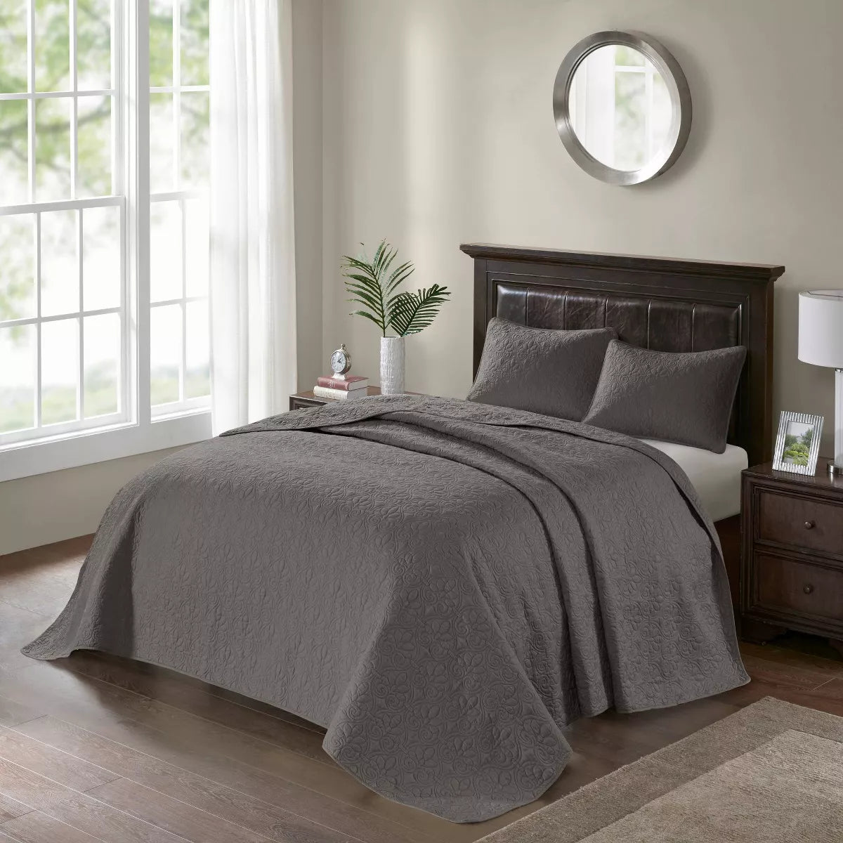 Queen Vancouver Reversible Bedspread Set - Madison Park