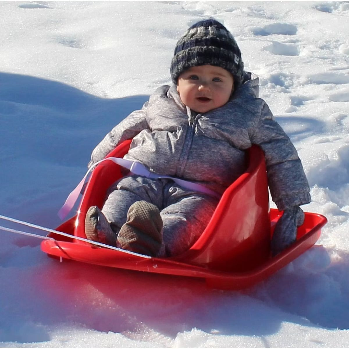 Flexible Flyer Toddler Boggan - Red/White