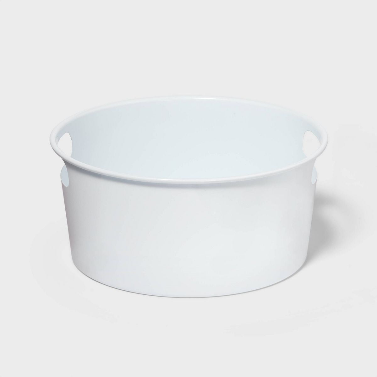 Metal Beverage Storage Container White