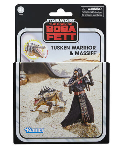 Star Wars The Vintage Collection Tusken Warrior and Massiff