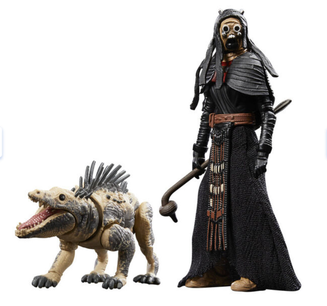 Star Wars The Vintage Collection Tusken Warrior and Massiff