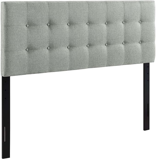 Queen Emily Upholstered Fabric Headboard