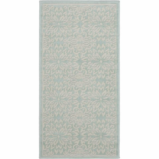 2x4 Nourison Jubilant Floral Transitional Indoor Rug