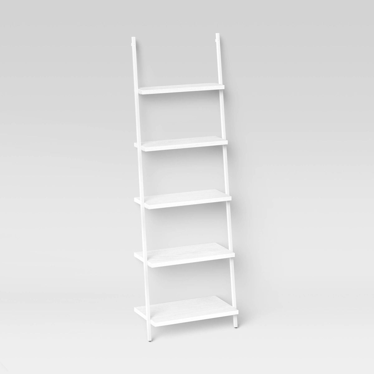 72" Loring 5 Shelf Leaning Bookshelf - Threshold