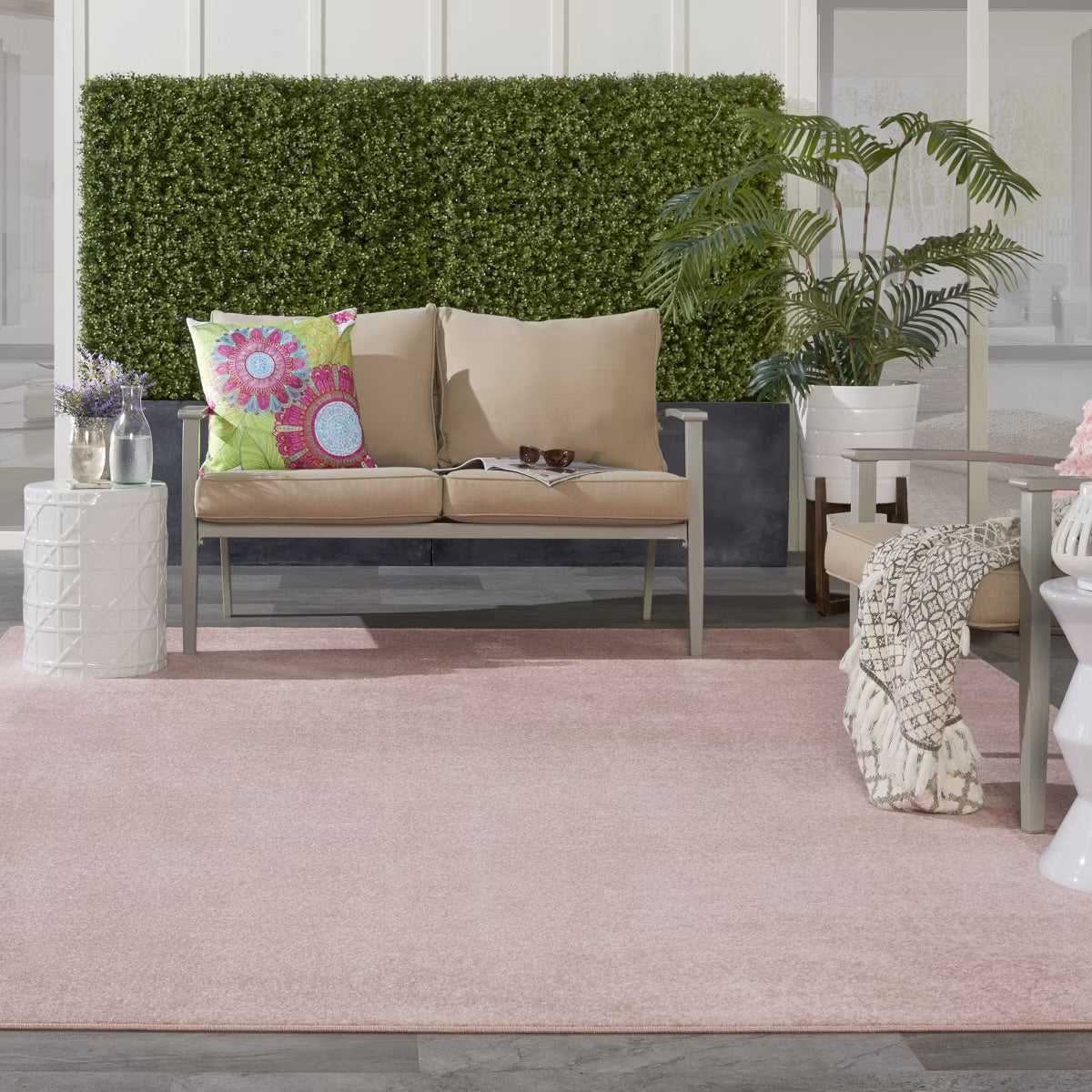 7 x 10 Pink Area Rug