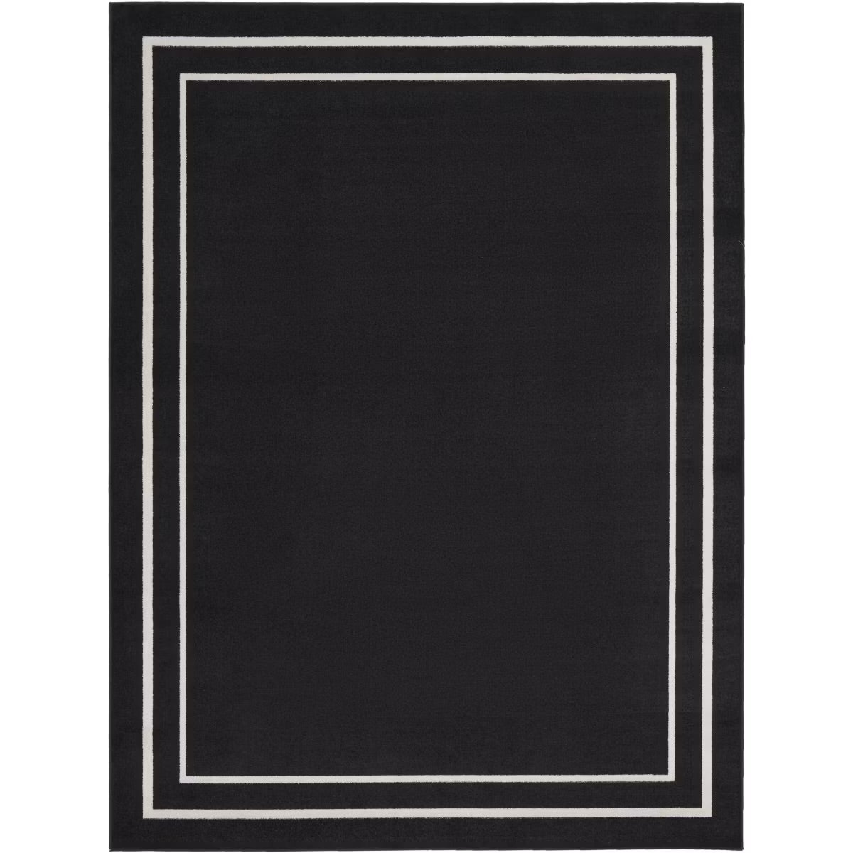 7x10 Nourison Essentials Bordered Indoor Outdoor Area Rug