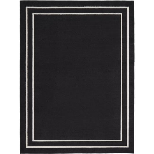 7x10 Nourison Essentials Bordered Indoor Outdoor Area Rug