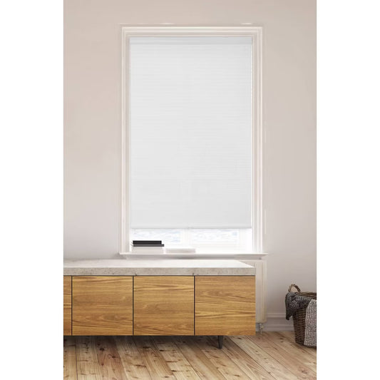 1pc Light Filtering Cordless Cellular Window Shade White - Lumi Home Furnishings 36”Wx72”L