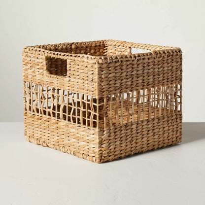 Natural Woven Storage Basket - Hearth & Hand™ with Magnolia