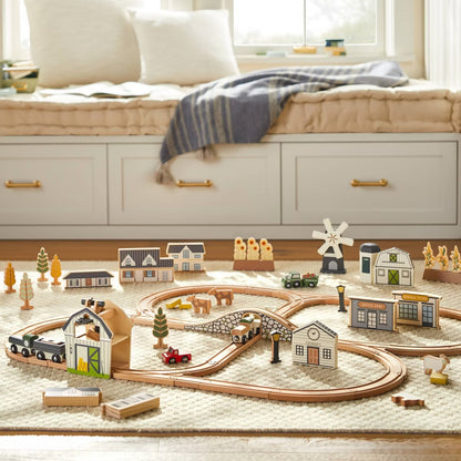 Toy Train Track Set 84pc - Hearth & Hand™ with Magnolia