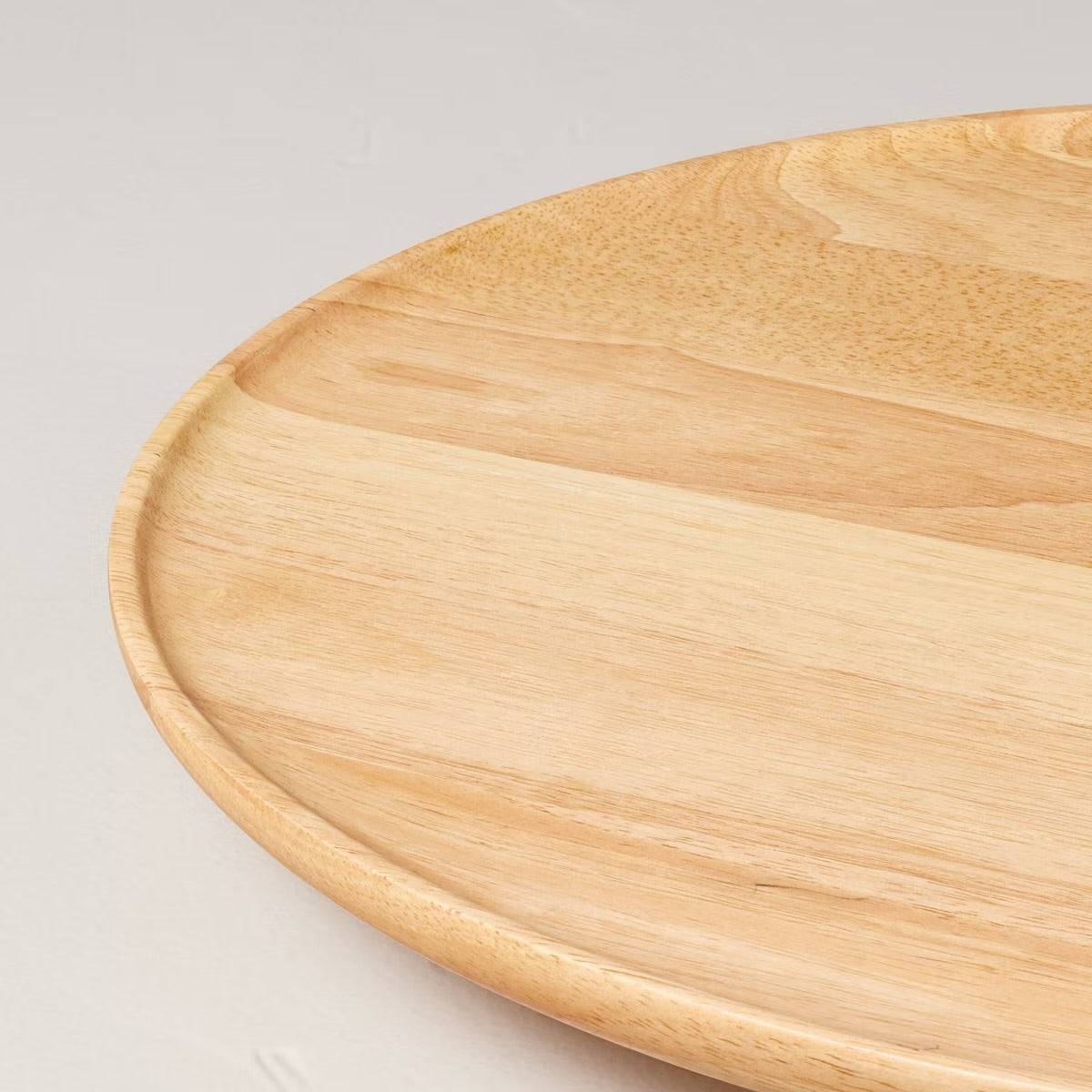 Wooden Pedestal Lazy Susan Natural - Hearth & Hand™ with Magnolia