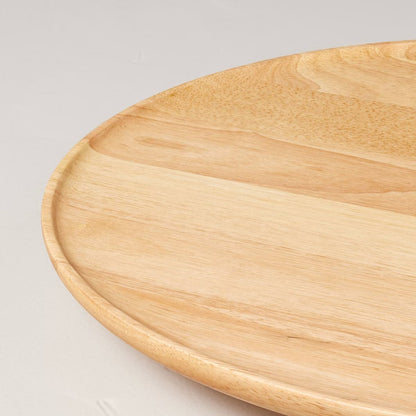 Wooden Pedestal Lazy Susan Natural - Hearth & Hand™ with Magnolia