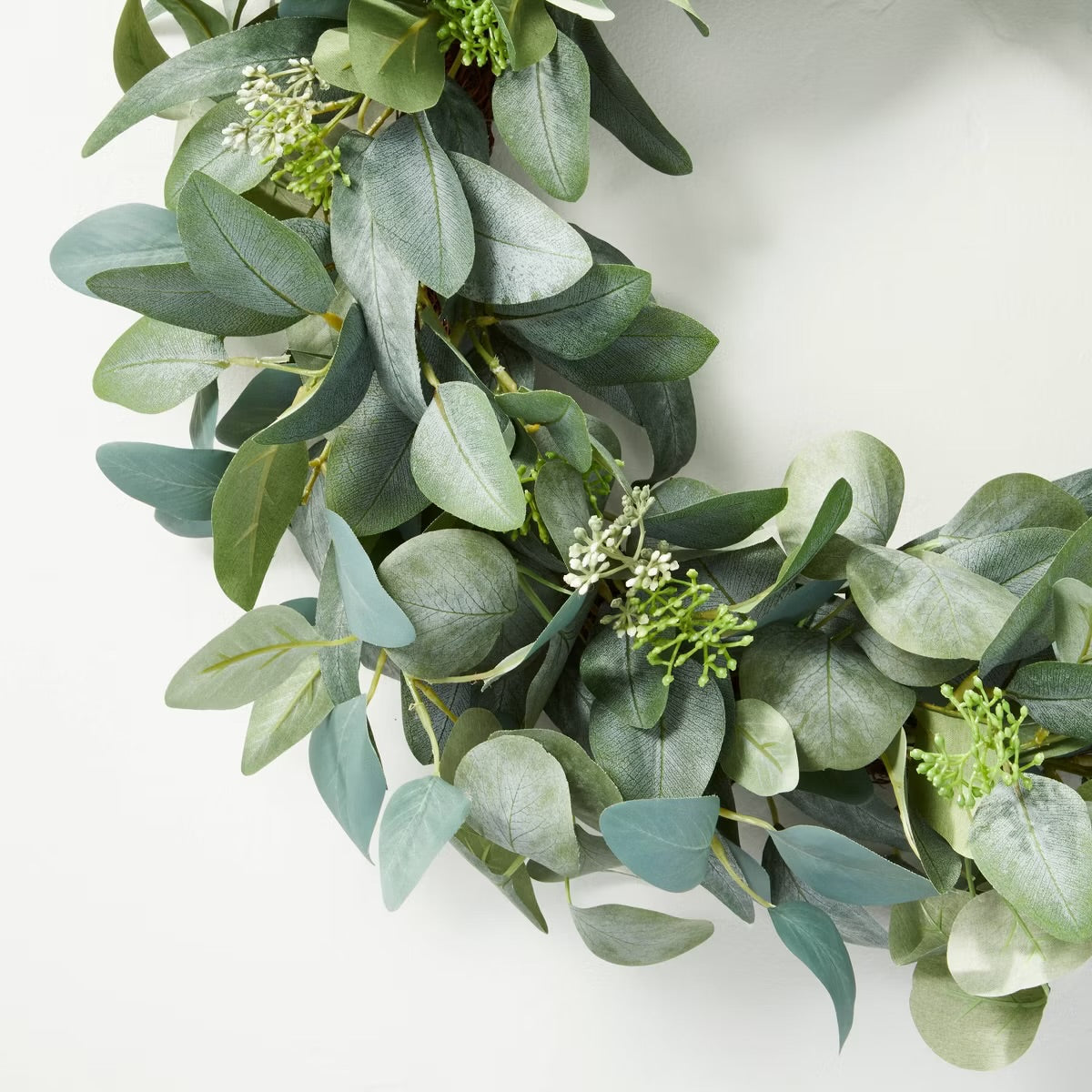 24" Faux Mixed Eucalyptus Wreath - Hearth & Hand