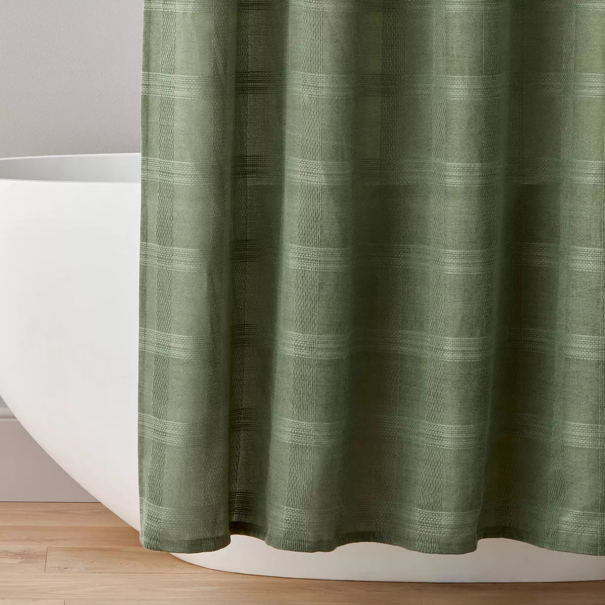 Washed Square Shower Curtain - Hearth & Hand™ with Magnolia