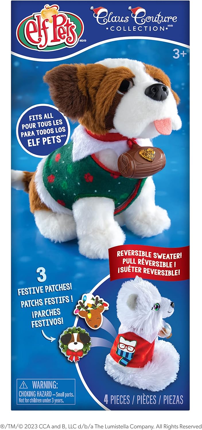 The Elf on the Shelf Elf Pets Christmas Sweater Set