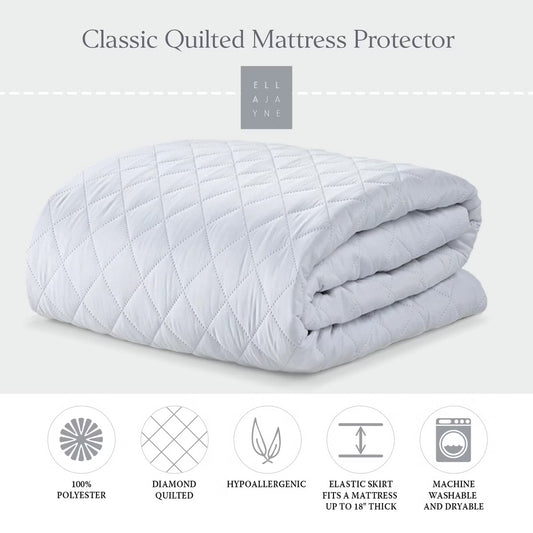 King Classic Quilted Mattress Pad