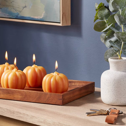 4pk Figural Votives Pumpkins - Threshold