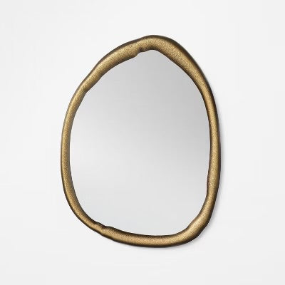 Organic Round Mirror