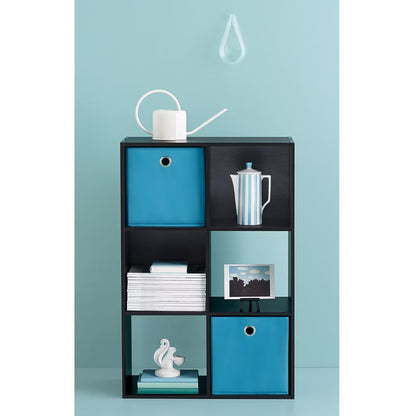 11" 6 Cube Organizer Shelf - Espresso