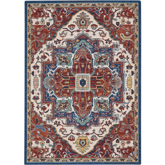 5’3 x 7’5 Medallion Area Rug