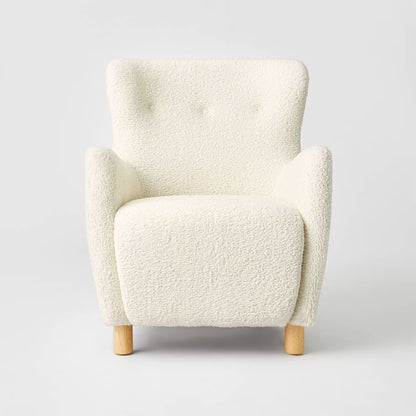 Kessler Wingback Accent Chair Sherpa