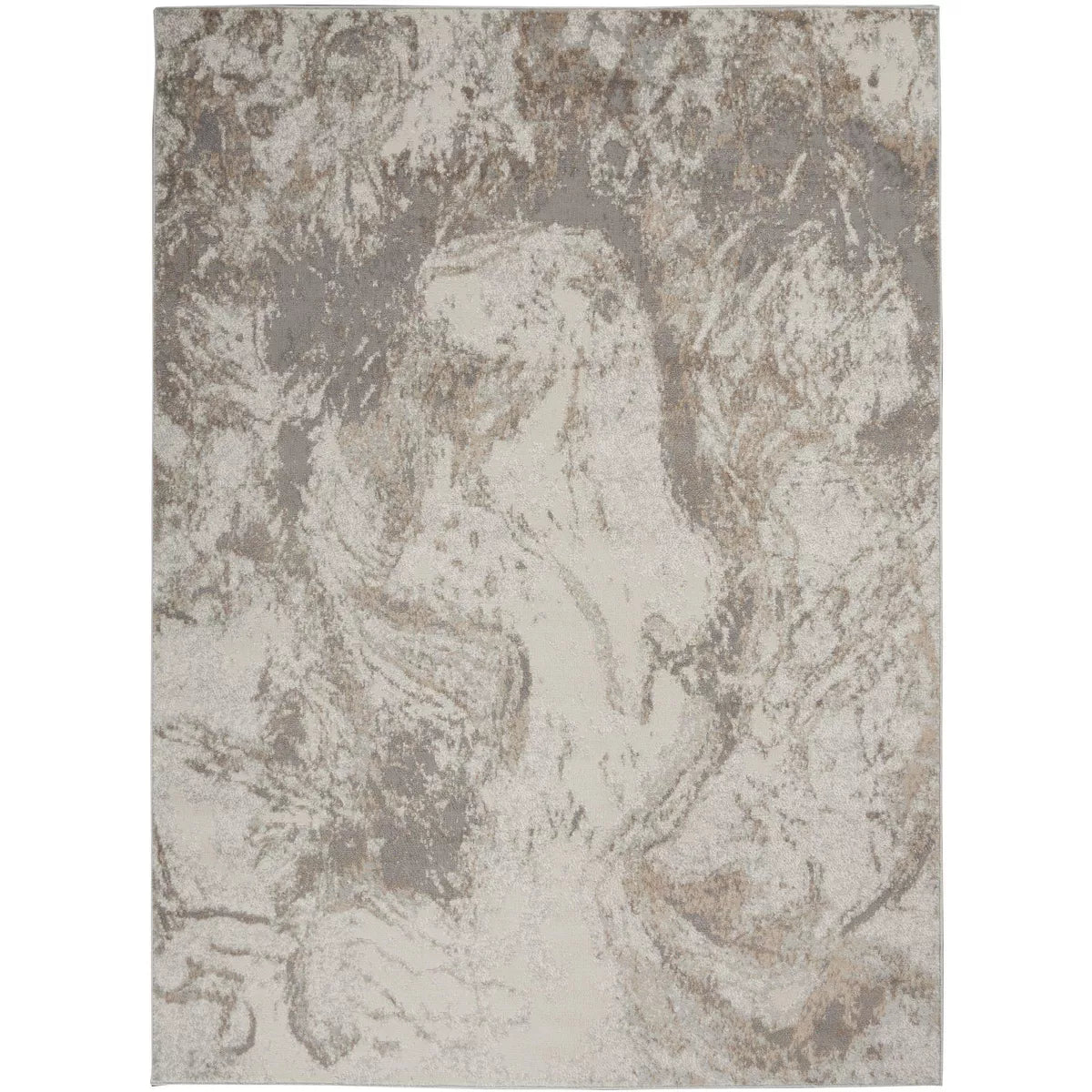 5’3 x 7’3 Elation Marbled Area Rug