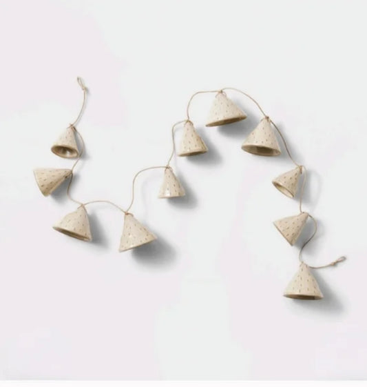 Threshold designed with Studio McGee Ceramic Bell Garland