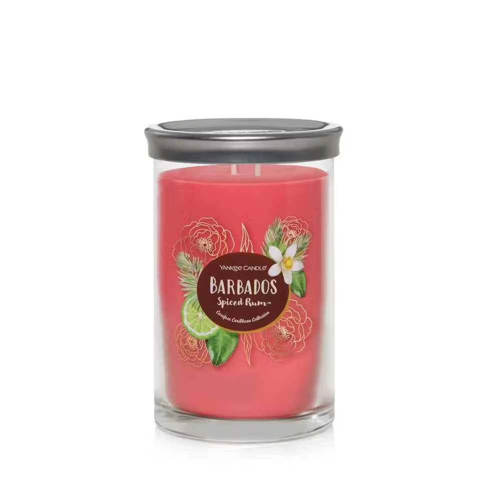 Signature Caribbean Red 20oz Barbados Spiced Rum - Yankee Candle