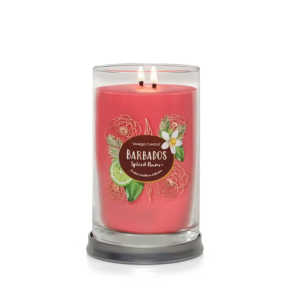 Signature Caribbean 20oz Barbados Spiced Rum - Yankee Candle