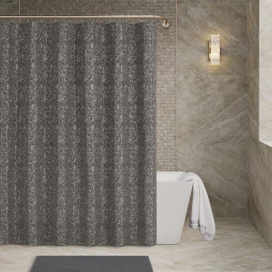 J Queen New York Radiance Graphite Shower Curtain