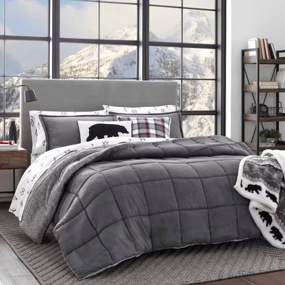 King Sherwood Reversible Comforter Set - Eddie Bauer