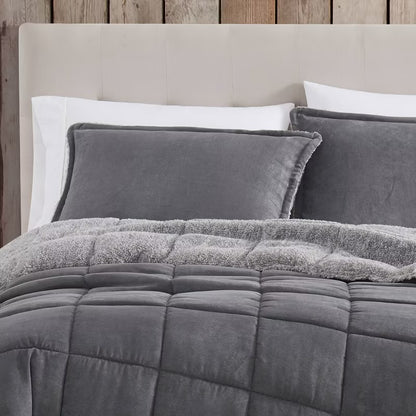 King Sherwood Reversible Comforter Set - Eddie Bauer