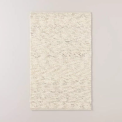 3’x5’ Chunky Rectangular Handmade Woven Area Rug Cream - Hearth & Hand™ with Magnolia