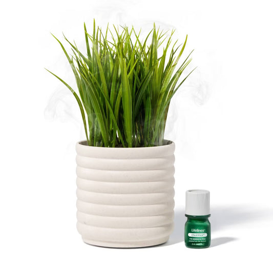 Lifelines Planter Diffuser - Bubble White