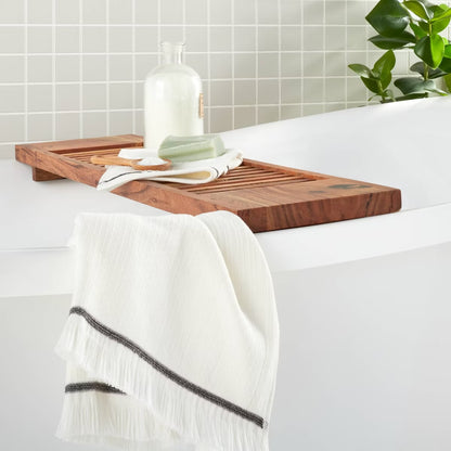 Slatted Wood Bathtub Tray - Hearth & Hand