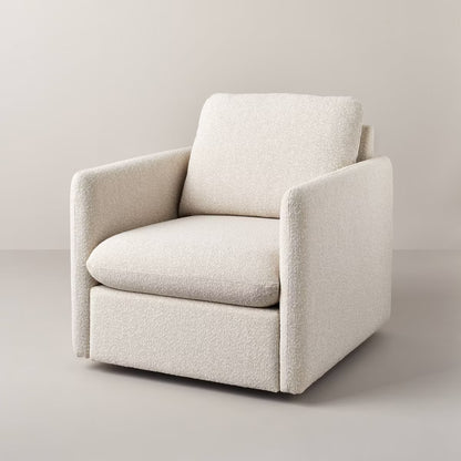 Boucle Upholstered Swivel Arm Chair - Hearth & Hand