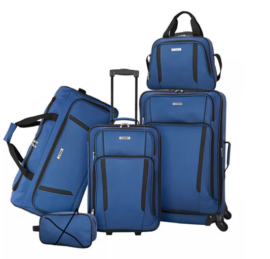 4-Piece Softside Spinner Luggage Set