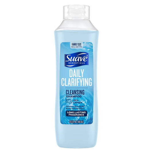 Suave Cleansing Shampoo Daily Clarifying - 22.5 fl oz