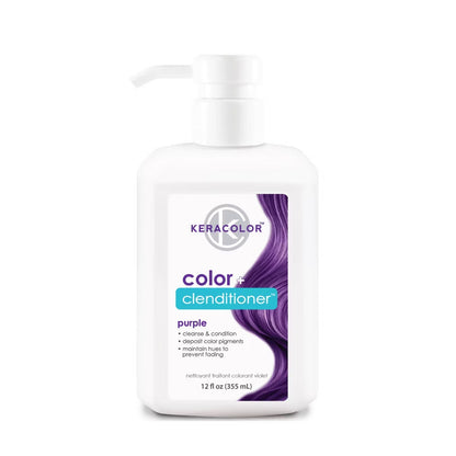 Purple Keracolor Color + Clenditioner Temporary Hair Color - 12 fl oz