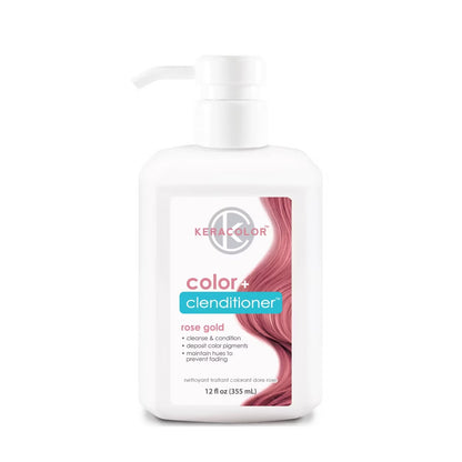 Rose Gold Keracolor Color + Clenditioner Temporary Hair Color - 12 fl oz