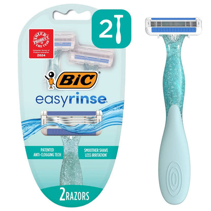 BiC Easy Rinse Women's 4-Blade Disposable Razors - 2ct