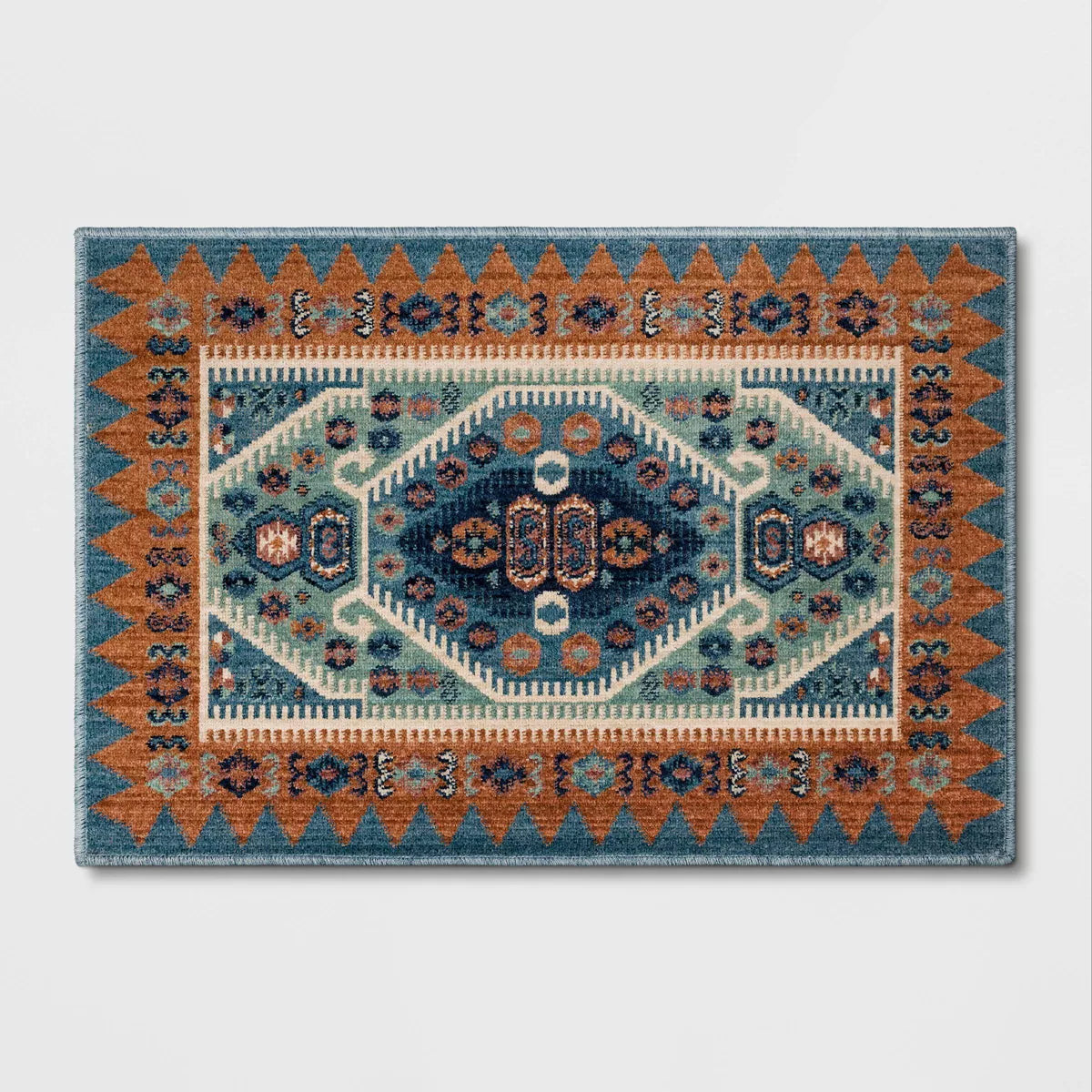 2 x 3 Buttercup Diamond Vintage Persian Woven Rug