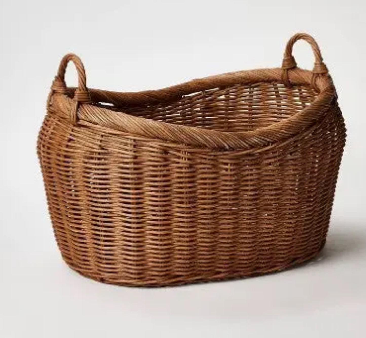 Large Oval Vintage French Basket - Threshold