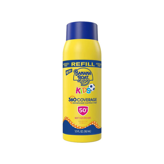 Banana Boat Kids' 360 Coverage Advanced Control Mist Sunscreen Refill - SPF 50 - 5.5oz