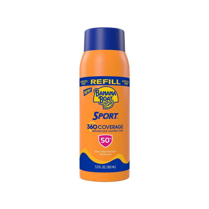 Banana Boat Sport 360 Coverage Advanced Control Mist Sunscreen Refill - SPF 50 - 5.5 fl oz