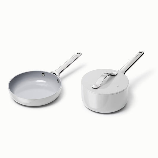 Caraway Home 4pc Mini Fry Pan and Mini Sauce Pan Set