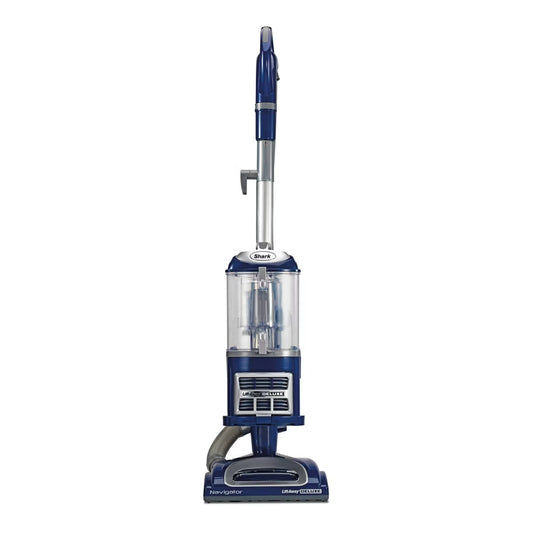 Shark Navigator Lift-Away Deluxe Upright Vacuum - Blue NV360: HEPA Filter, Pet Hair, Multi-Surface, 25' Cord