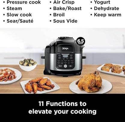 Ninja FD302 Foodi 11-in-1 Pro 6.5 qt. Pressure Cooker & Air Fryer